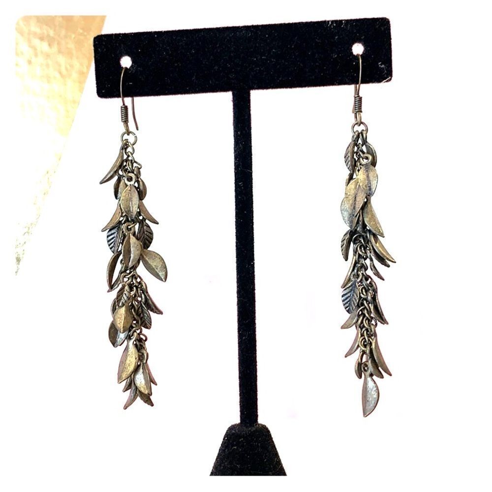 Layered Feather Earrings
